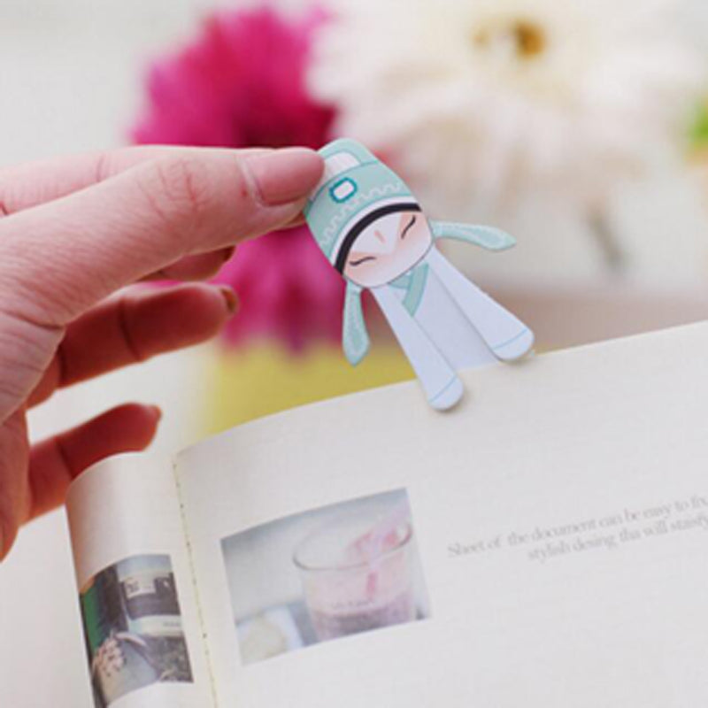 50pcs-lot Cartoon Shape Book Marks Paper Bookmark Stationery Office Accessories School Supplies Chinese Style Bookmarks