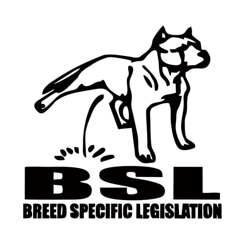 New Style For Pitbull Pee On Bsl Truck Dog Car Styling Decal Vinyl Jdm Sticker Car Window Accessories Art Graphics