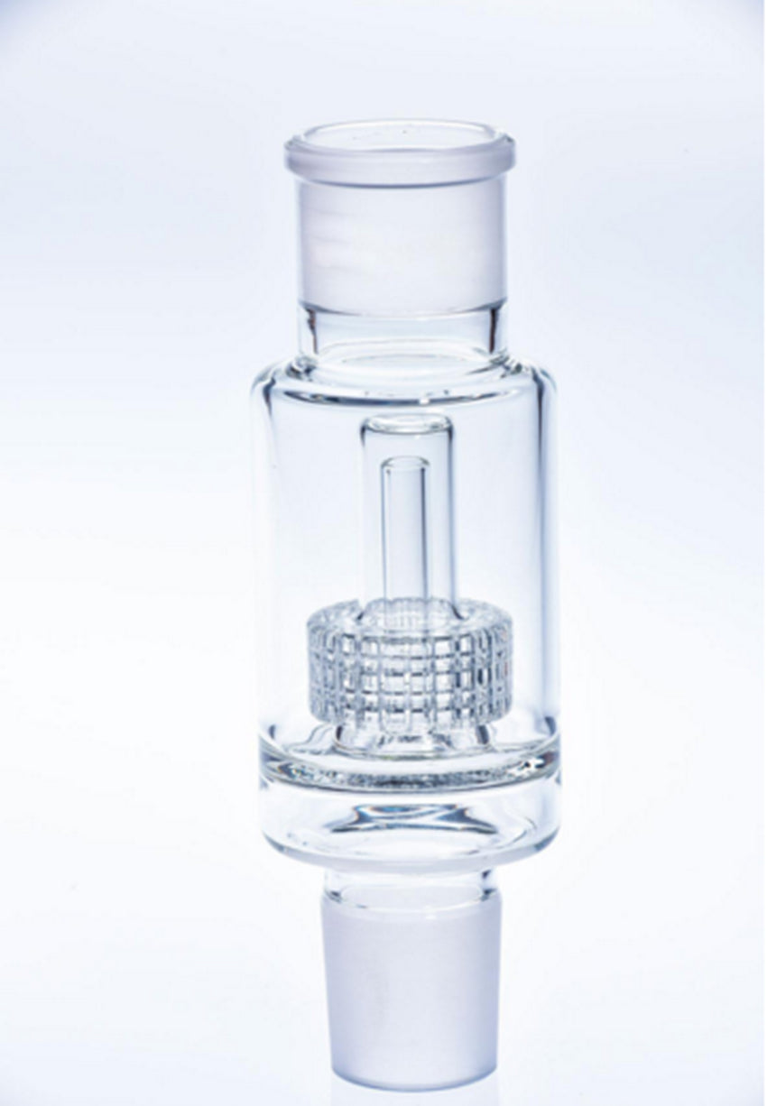Build a bong middle glass bong clear birdcage perc middle bongs recycler bent type glass mouthpiece