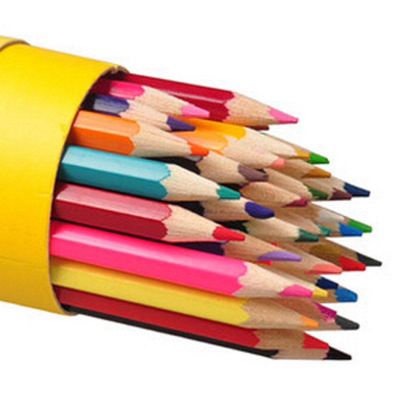 New 36 Pcs- wooden colored pencils for drawing Writing Sketch Painting Graffiti kids fashion gift Stationery 36 Color in 1 box