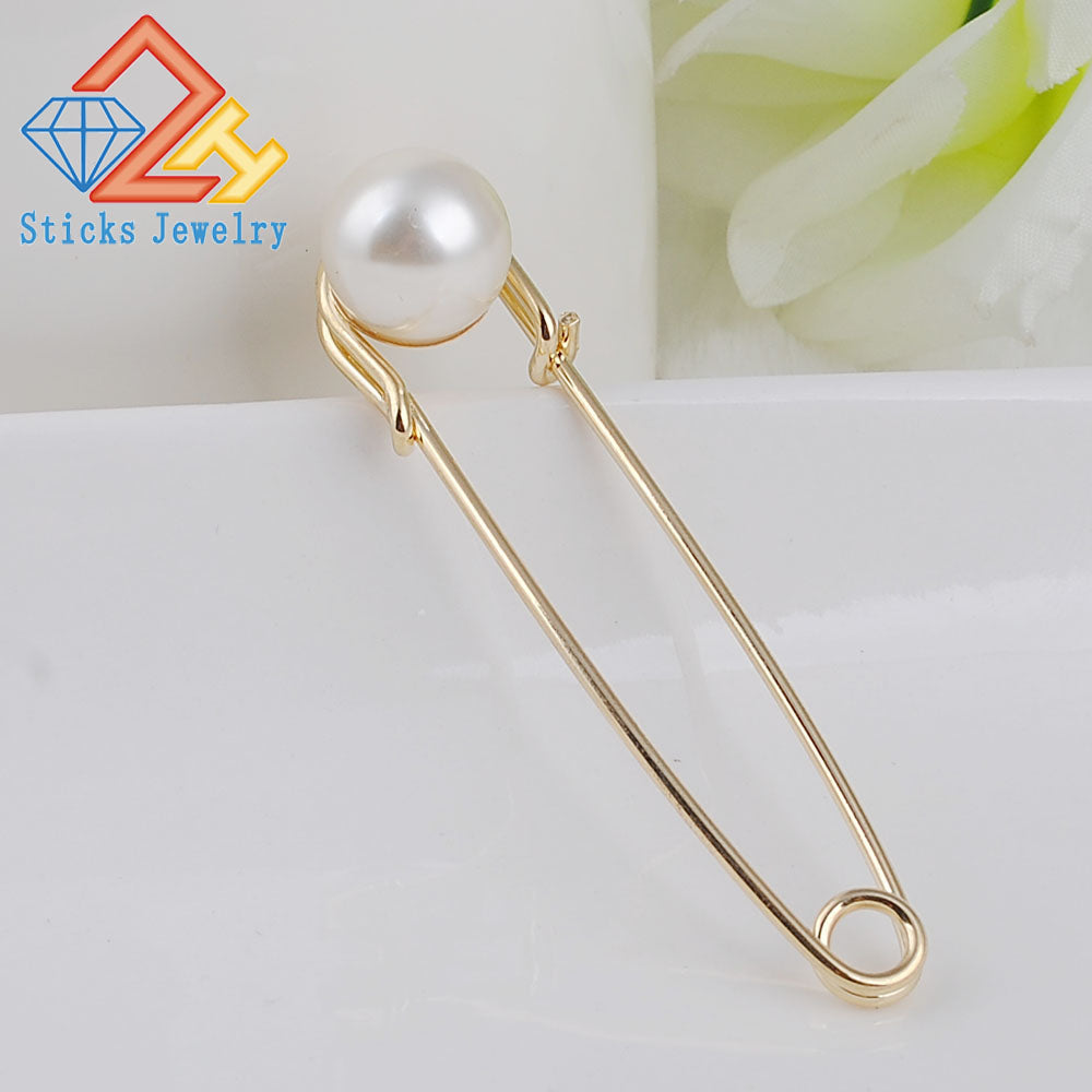 Trendy Upscale Crystal Big Brooches Pin & Brooches Accessories For Women Scarves Corsage, Shawls And Sweater