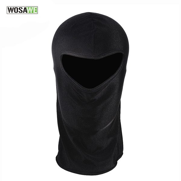 WOSAWE Outdoor Sports Bicycle Cycling Motorcycle Masks Ski Hood Hat Veil Balaclava UV Full Face Mask Cycling Caps