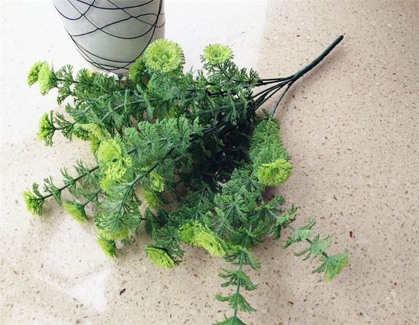 Fake Maidenhair Flower Plant 42cm-16.54&quot; Length Artificial Greenery Tufting Plants Herbs French Marigold for Wedding Centerpieces