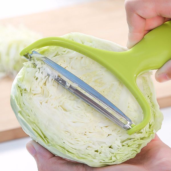Free Shipping Cabbage Wide Mouth Fruit Peeler Stainless Steel Knife Kitchen Tools Salad Vegetables Peelers Kitchen Accessories