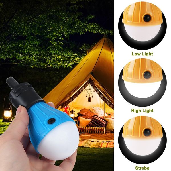 Raking Outdoor Camping Lamp tent Portable Led Lantern Tent Light Hiking Emergency Yellow Bulb for kids