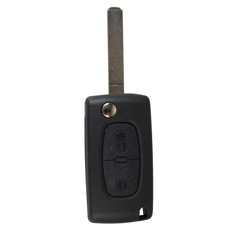 2 Buttons Key Shell Remote Key Fob Case For CITROEN C2 C3 C4 C5 C6 C8 Tire Pressure Alarm car-styling