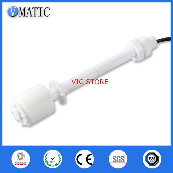 VMATIC Electronic Component Electrical PP Plastic Ball Magnetic Vertical Float Water Level Sensor Item No. VC10110-P 10 pcs