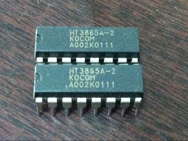 HT3865A-2 , HT3865A , Sound Generator Circuit IC , dual in-line 16 pin dip plastic package- PDIP16 . Electronic Components integrate chips