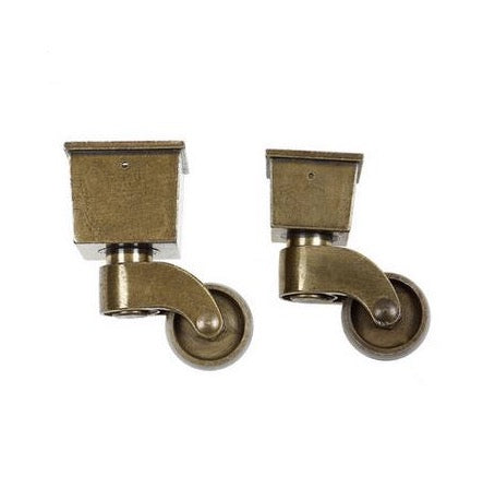 4pcs-lot Antique Bronze Vintage European furniture Casters mute pulley Sofa universal wheel