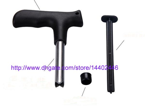 200pcs Coconut Opener Tap Young Driller Coco Water Cocoknife Thai Drill Hole Cut Knife Tool Cleaning Stick Free Shipping