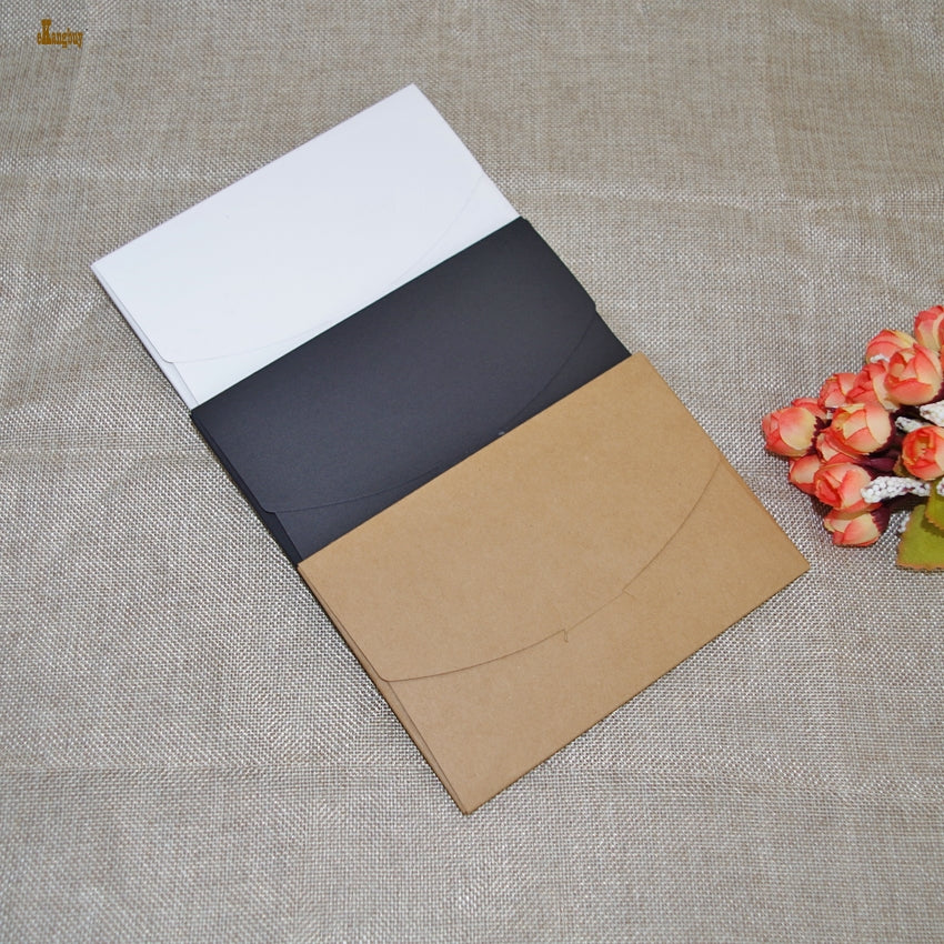30pcs lxwxd 16x10 5cmx0 5cm vintage kraft paper envelope for postcards greeting card cover photo box stationery office supplies