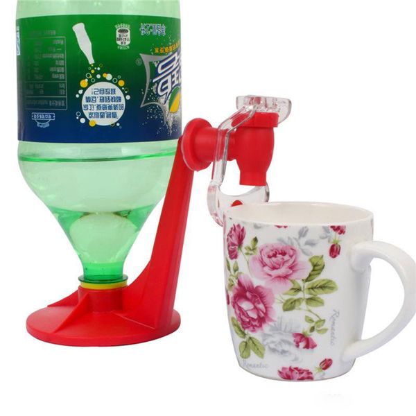 Soda Saver coke cola drinks Dispenser Bottle Drinking Water Dispense Machine Drinkware Red Free shipping DHL