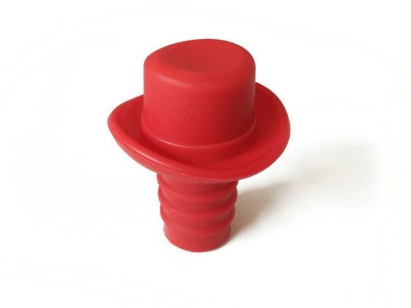 Hat Shape Silicone cap Wine Bottle Stopper plug Preservation Wine bottle Stoppers Kitchen Wine Champagne Stopper