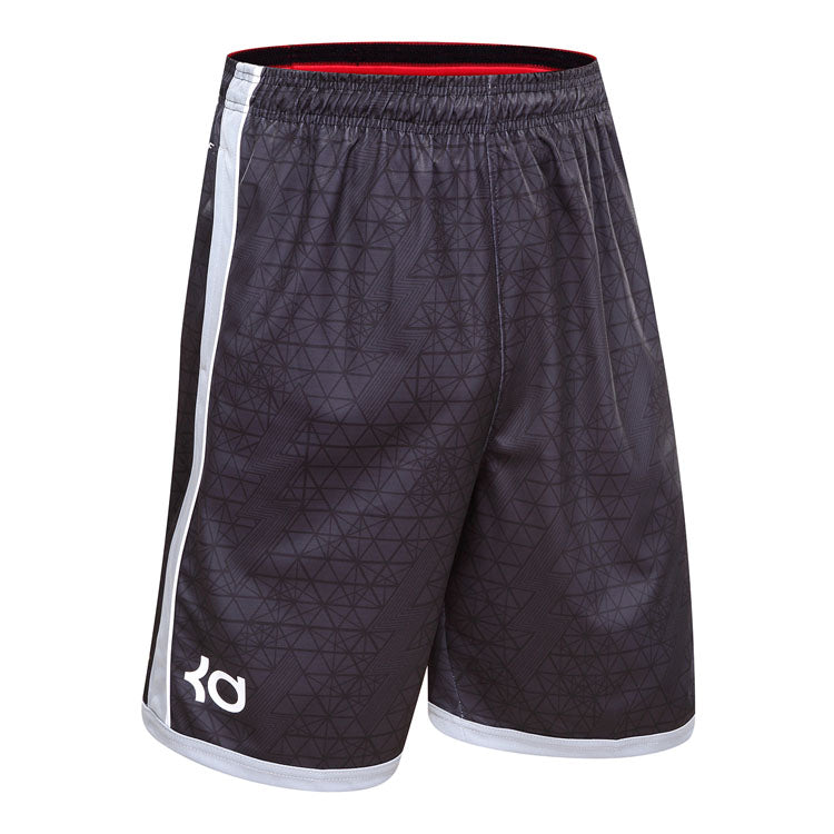 NEW 2017 brand KD men gym over-knee ball loose pocket basketball shorts men elastic waist running sport joggers plus size 3XL