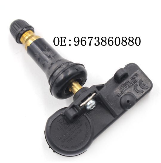 1Pair Original TPMS Sensor 9673860880 Tyre Tire Pressure Monitor System 433MHz For Citroen Peugeot 307 T5 308 T7 3008 T84 5008 W24 RCZ T75