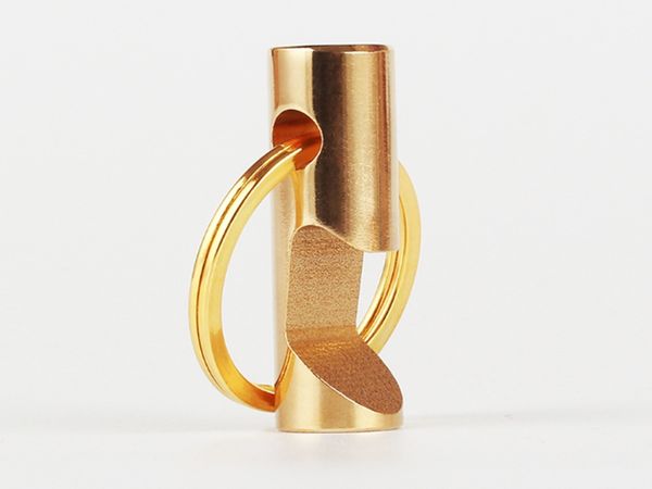 100pcs-lot Fast shipping Newest Mini Cylinder Brass Bottle Opener EDC Beer openers With keychain keyring