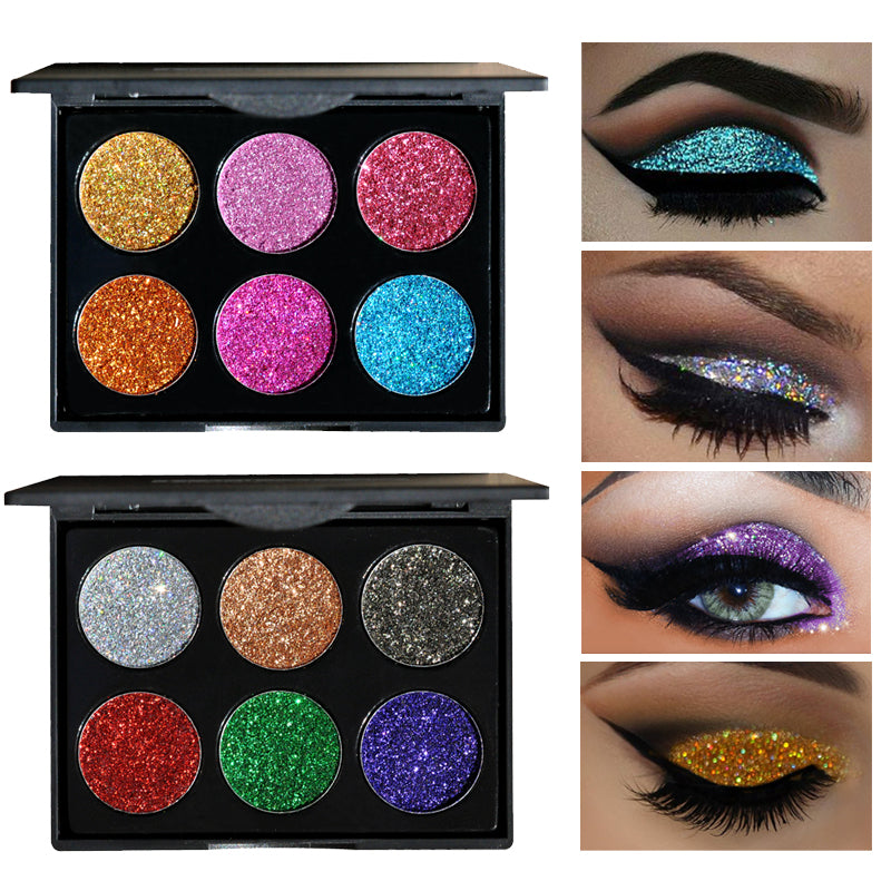 HANDAIYAN Diamond Sequin Eye Shadow High Quality Shiny Glitter Powder Glitter