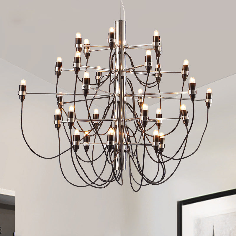 LED Modern Fireworks Pendant Lamps American Candles Pendant Lights Fixture Home Indoor Lighting Restaurant Cafes Shops Hanging Drop Light