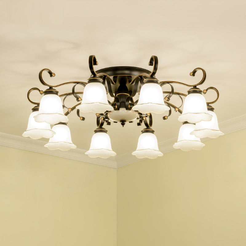 American style living room ceiling light modern atmosphere household bedroom dining room lamp European LED ceiling light