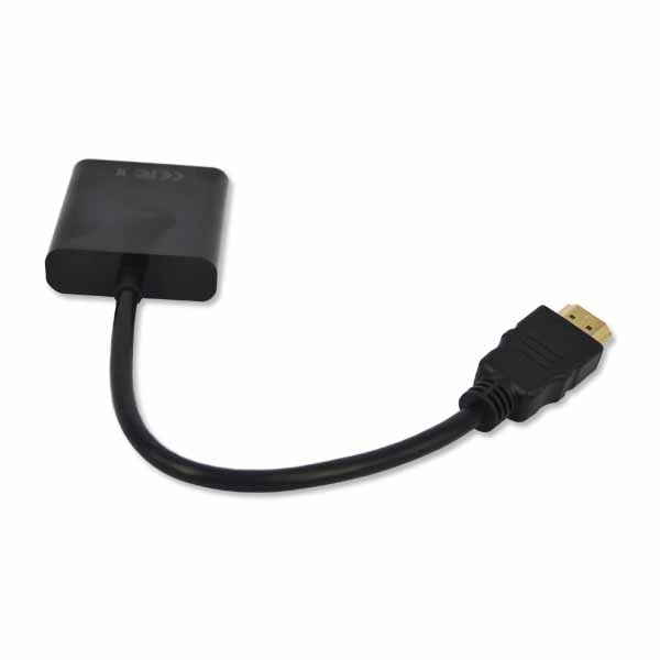 HDMI Male to VGA adapter Digital to Analog Video Audio Converter Cable hdmi vga connector for Xbox 360 PS4 PC Laptop TV Box