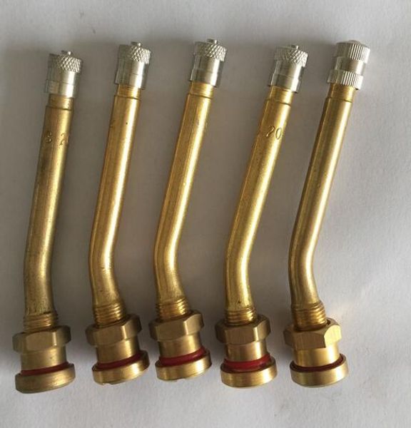 10pcs-set V3-20-4 High Quality Brass Tyre Valve Extension bus Wheel Tire accessories