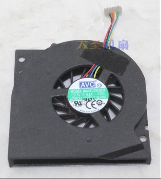 AVC DC5V 0.5A BAAA0508R5H P003 4 line notebook graphics system cooling fan