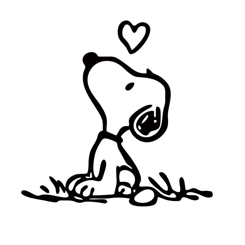 Hot Sale For dog Love Vinyl Funny Car Styling Sticker Decal Jdm Car Window Accessories Graphics Decor