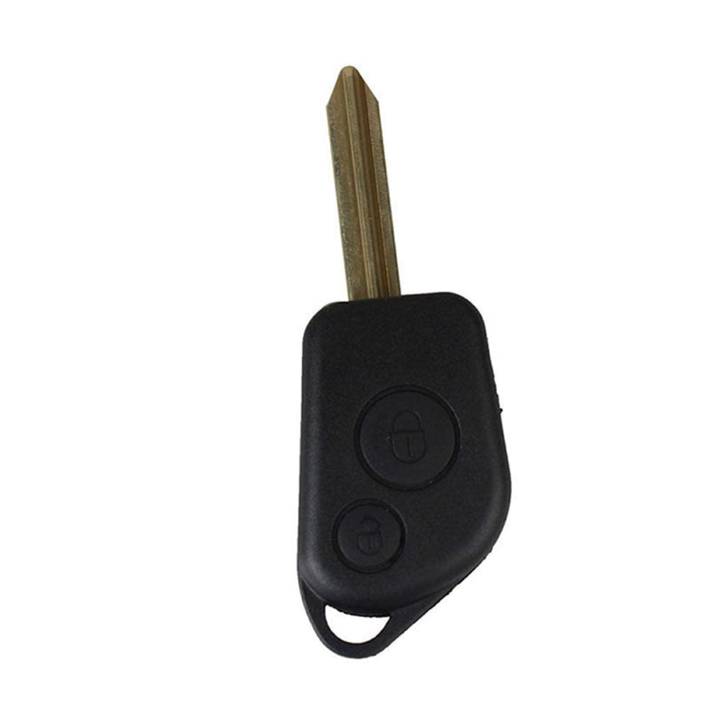 2 Buttons Car Key Shell Remote Key Fob Case For Citroen PICASSO SAXO XSARA SAXO AX Tire Pressure Alarm car-styling