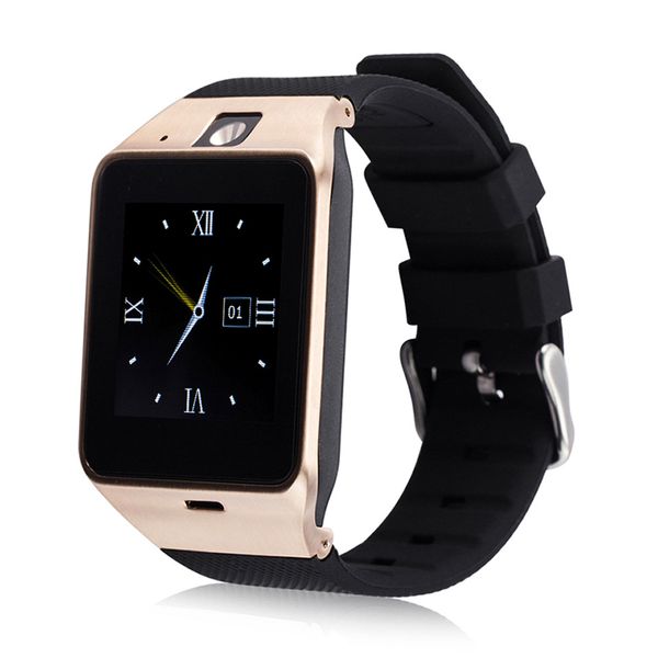 GV18 Smart bluetooth watch with Camera bluetooth wristWatch SIM card Smartwatch for IOS Android Phone Support Hebrew