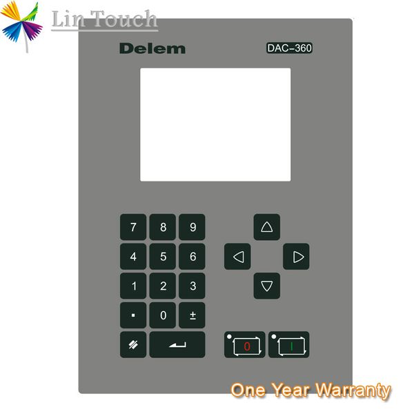 NEW DELEM DAC-360 DAC360 DAC 360 HMI PLC Membrane Switch keypad keyboard Used to repair the machine with the keypad