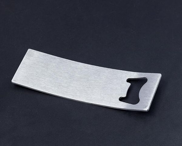 Wholesale Free Shipping Flat stainless steel beer bottle opener
