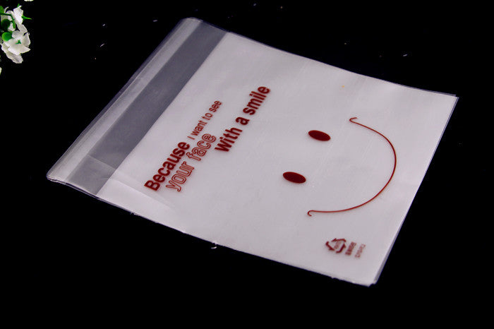 bolsas de regalo gift bags 300pcs lot11x13 5cm frosted smile face bag biscuit candy selfadhesive diy baking package food packaging bags