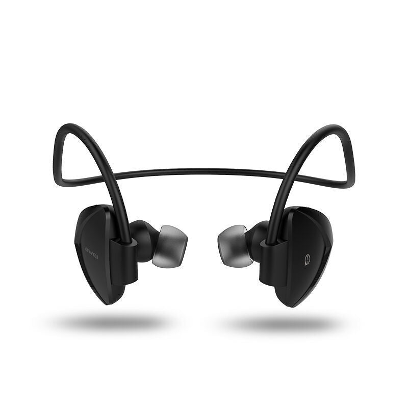 AWEI Handsfree Call Bluetooth Earphone CSR4.1 Wireless Stereo Extra Bass Headset Smart Noise Canceling Sports Headphones For IOS And Android