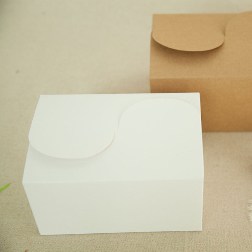20pcs pack 15 5x10 5x8 5cm cardboard boxes cake gift food vintage kraft cardboard boxes for cakes paper box