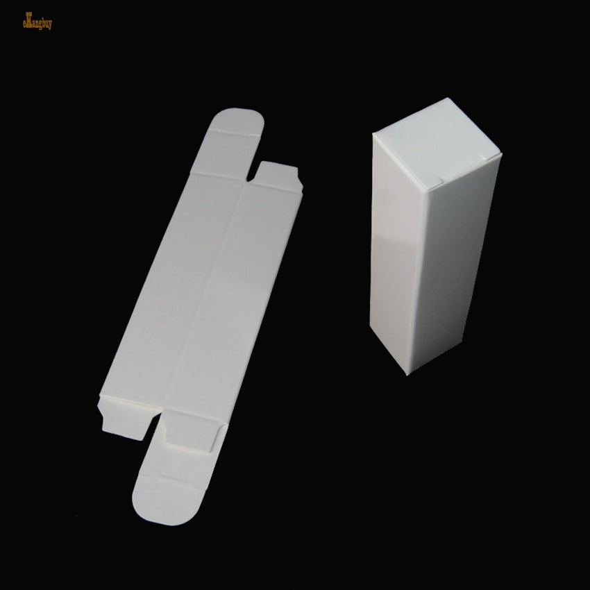 cinta aislante 100pcs lot 1 7x1 7x14cm white black kraft paper box diy lipstick perfume essential oil bottle packaging boxes craft pack