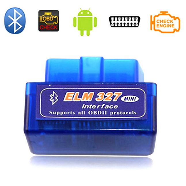 Promotion MINI ELM327 Bluetooth OBD2 Hardware V1.5 Software V2.1 Support Multi-Language OBDII Auto Diagnostic Scanner ELM327 High Quality