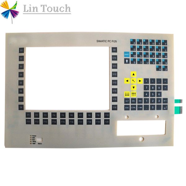 NEW SIMATIC PC FI25 6ES7645-1DM00-0DE1 6ES7 645-1DM00-0DE1 HMI PLC Membrane Switch keypad keyboard Used to repair the machine keypad