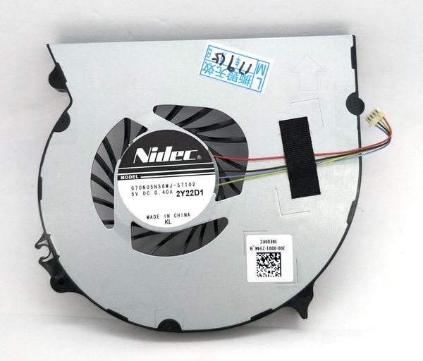 New Original for SONY SVS13 SVS13117EC SVS13A15GGB S13 VAIO Laptop cooling fan G70N05NS6MJ-57T02 5V0.40A