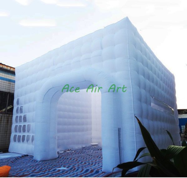 wholesale Factory Price Custom Oxford Cloth Inflatable Cube Tent Awnings For Party Events Wedding Marquee Tent For Sale