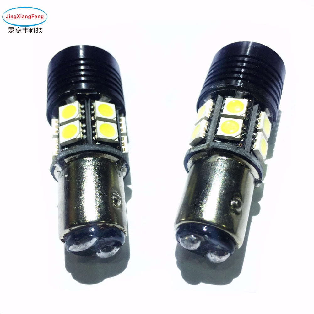 2Pcs 1157 1156 BAY15D Led Bulb P21-5W 21 Auto Leds Bulbs Brake Tail Lamp Car Backup light 12V White