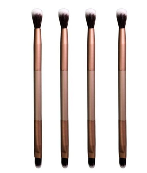 NEW ARRIVAL Perfect Excellent Doubled-end Eye Shadow Eyebrow Brush high quality Makeup Brush Free Shipping