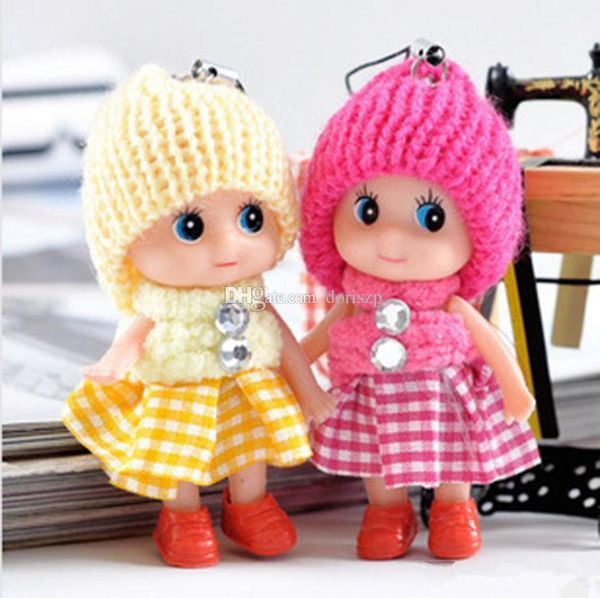 New Kids Toys Dolls Soft Interactive Baby Mini Doll For Girls Student Christmas Birthday Gifts Children&#039;s Toy Pendant
