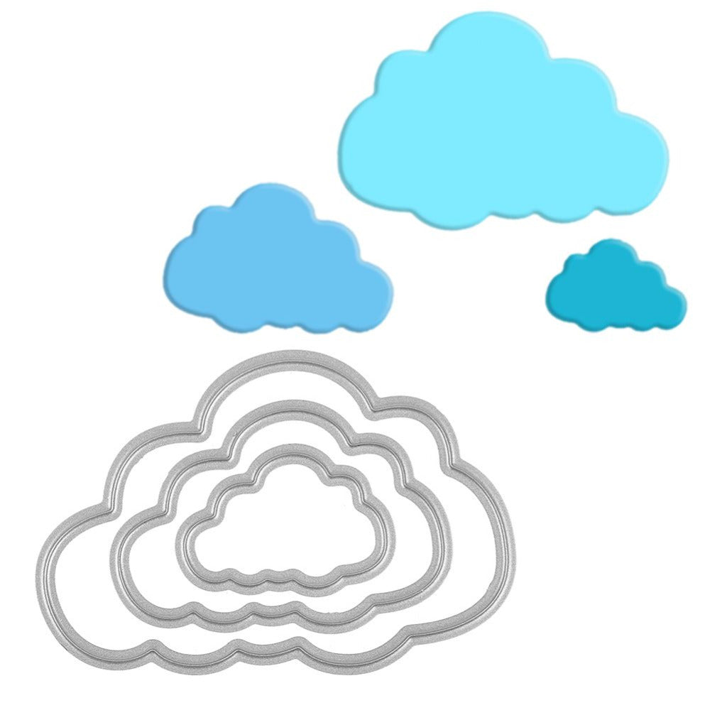 Metal Cutting dies Cloud for Cards Scrapbooking and Paper Crafts Embossing folder DIY paper craft Machines