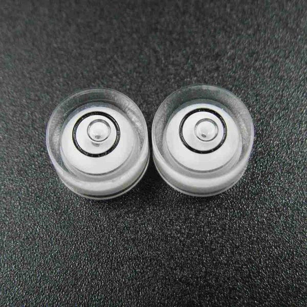 (100 Pieces-Lot)HACCURY Precision Bubble Level Round Water Level Indicator Universal Level Acrylic vial for Camera Tripod