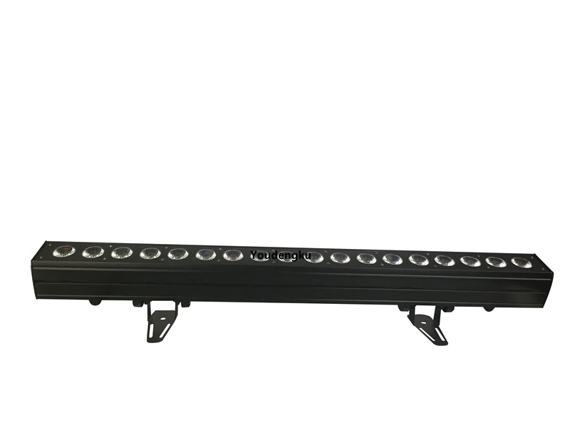 4 pieces indoor ip20 led wall washer light dmx 18x10w rgbw 4in1 indoor stage light led wall washer