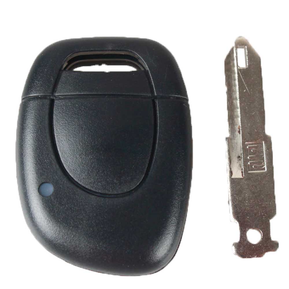 1Button Replacement Chip Car Smart Keyless Entry Remote Key Fob for Car Renault 433MHz with Blade