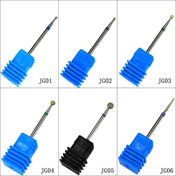 Diamond Drill Bit 17 Type 3-32 Milling Manicure Cutter for Pedicure Electric Machine Device Tool Nail Art Burr Drill CHJG01-17