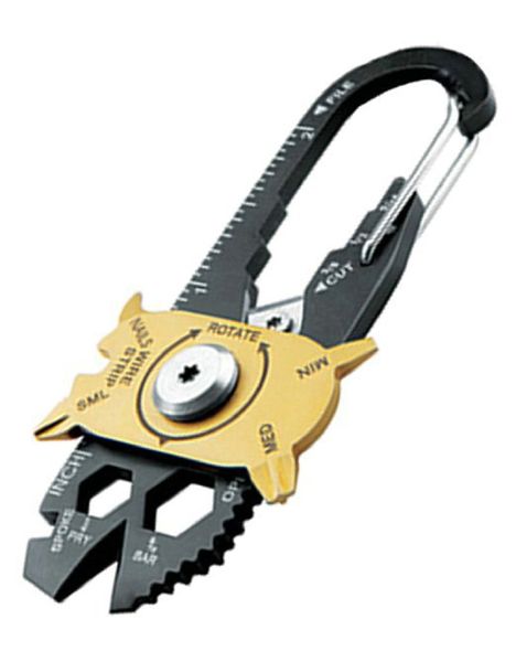 100PCS DHL FIXR Outdoor Sports Portable Utility Pocket 20in1 Multifunction Wrench Screwdriver Opener EDC Tools Survival Keychain Hand Tools