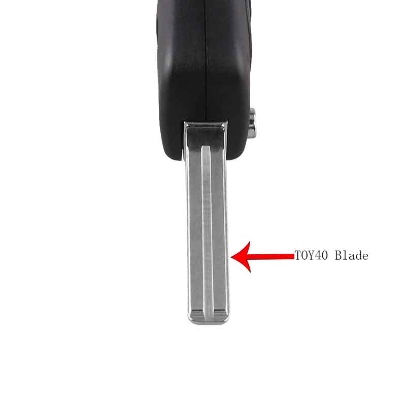 3Buttons TOY40 Blade Folding Complete Remote Key For Hyundai YF Sonata Remote Key Fob 433Mhz ID46 chip