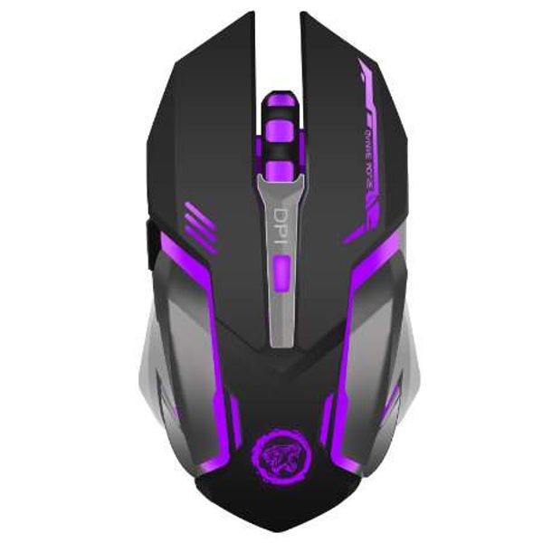 Rechargeable Wireless Gaming Mouse 7 color Backlight Breathing Comfort Gamer Mice for Computer Desktop Laptop PC for Pro Gamer
